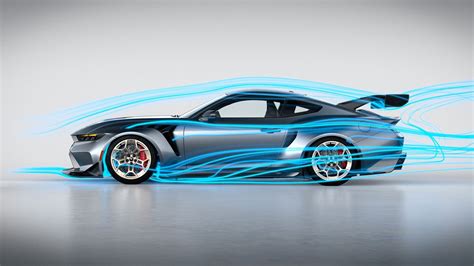 Diagramma flusso aerodinamico su auto GT3