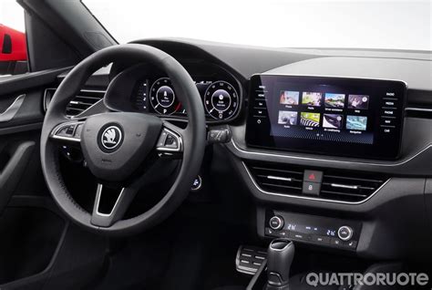Interni Skoda Kamiq con Digital Cockpit
