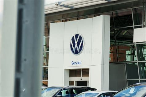 Volkswagen service center logo