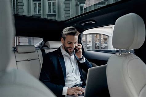 Auto di lusso con autista