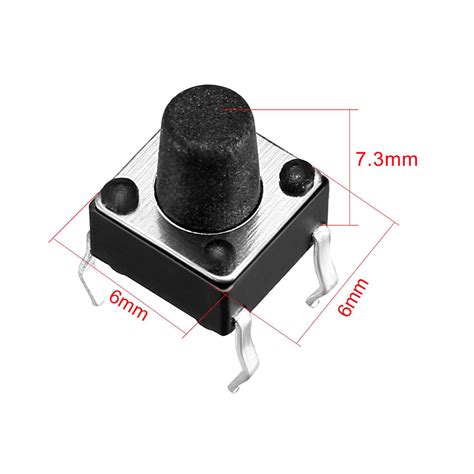 pulsante microswitch ricostruito