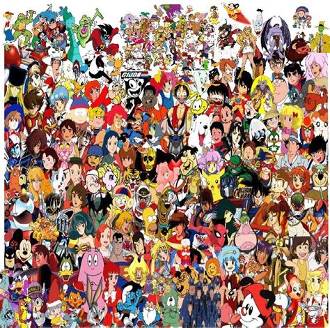 Illustrazioni dei vari personaggi 