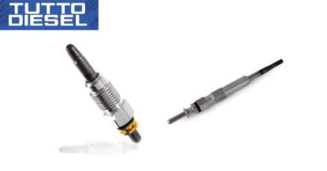Immagine generica di un set di candelette diesel