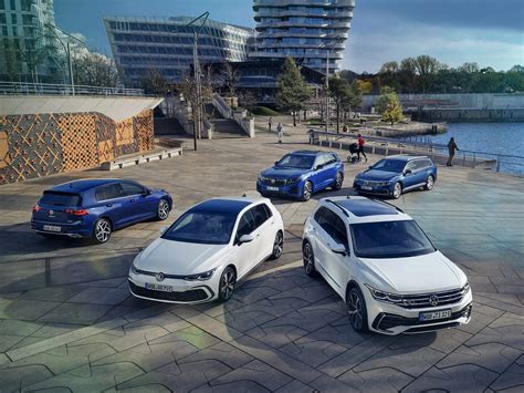 Rappresentazione di una flotta aziendale Volkswagen