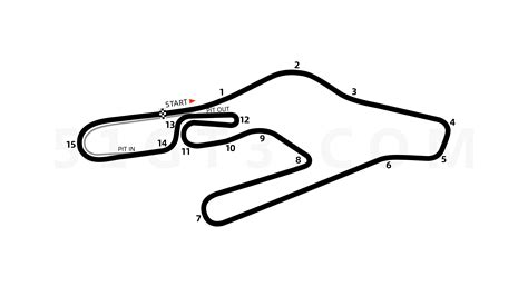 Circuito Vallelunga vista aerea