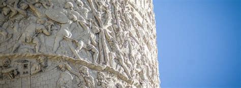 Dettaglio della Colonna Traiana: scene di vita nella provincia di Dacia