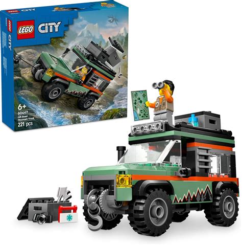 Accessori del set LEGO City Fuoristrada 4x4 60447