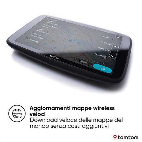 Immagine di un navigatore portatile TomTom