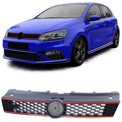 Frontale Volkswagen Polo GTI con listello luminoso LED