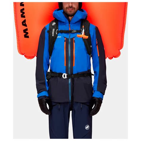 Zaino con airbag da valanga attivato