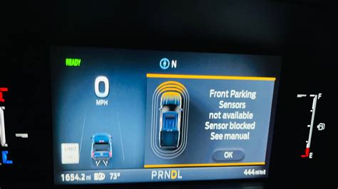 Front camera sensor blocked