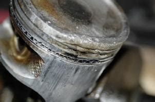 Pistone danneggiato da detonazione