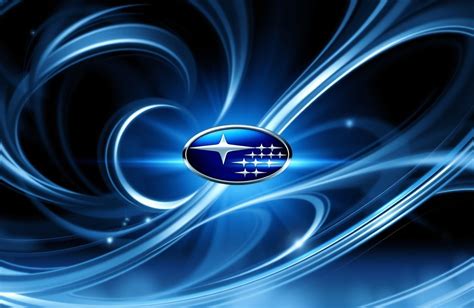 Logo Subaru su sfondo dinamico