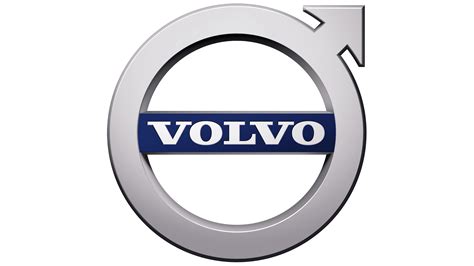 Logo Volvo con focus sull'elettrico