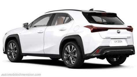 Dimensioni e design del Lexus UX