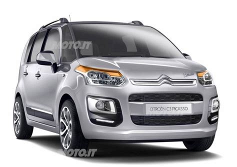 Citroën C3 Picasso dopo il restyling del 2012