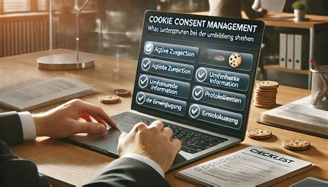 Schermata di gestione dei cookie su un sito web