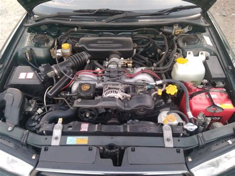Motore Subaru EJ con indicatore del livello dell'olio