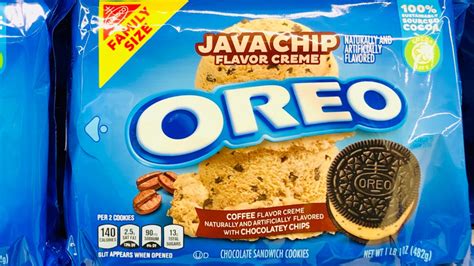 Immagine della confezione di Oreo Java Chip Flavor Coffee Creme