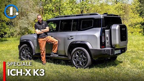 Immagine dell'ICH-X K3 in un contesto fuoristrada