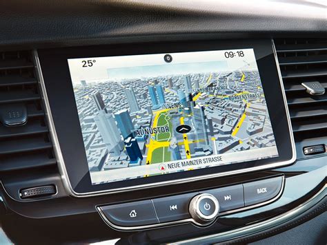 Opel Mokka X infotainment system