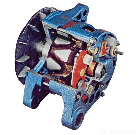 Alternatore auto in dettaglio