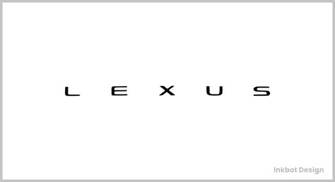 Lexus logo e design