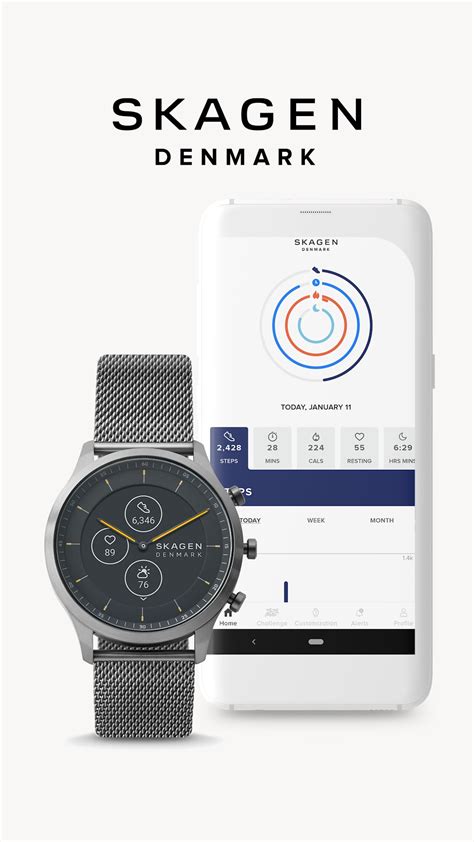 Interfaccia App Skagen Connected