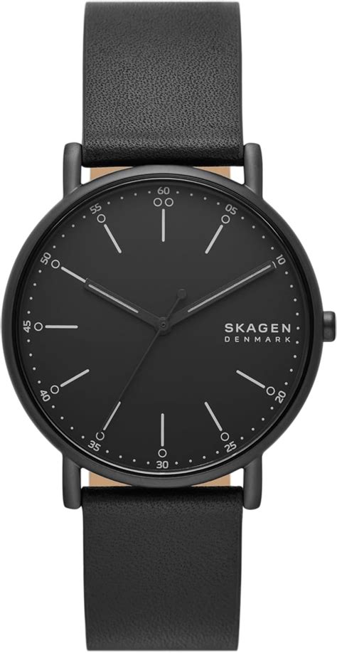 Skagen Hybrid serie Signatur con cinturino in pelle