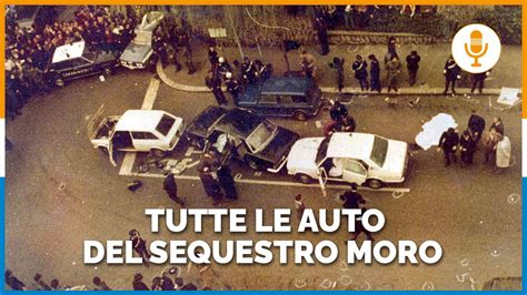 Le auto del sequestro Moro