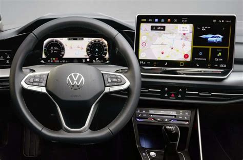 Interni moderni di una Volkswagen Polo