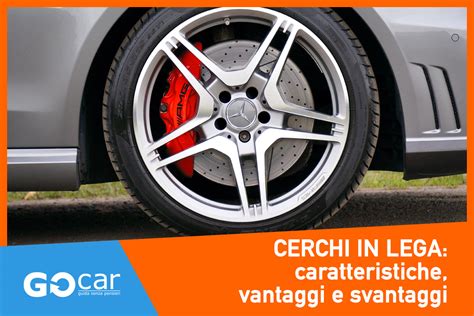 Schema dei vantaggi dei cerchi in lega
