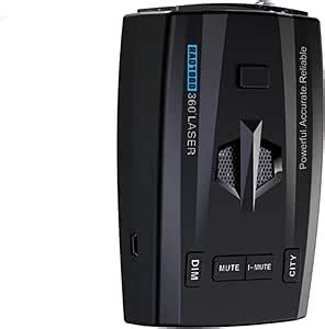 Rilevatore radar portatile installato su parabrezza