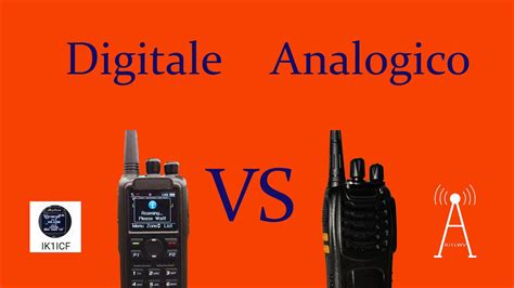 Confronto tra onde radio analogiche e digitali