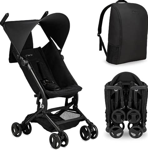 Esempio di passeggino compatto piegato