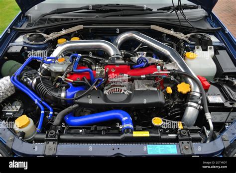 Engine Bay Subaru Impreza STI