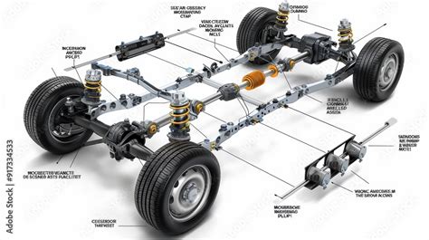 Car suspension diagram