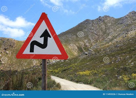Segnale di pericolo per curve