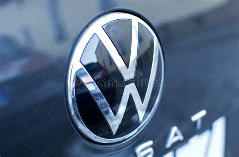 Dettaglio del logo Volkswagen Passat