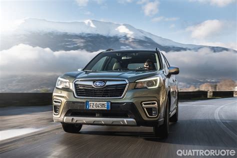 Infografica: Caratteristiche off-road della Subaru Forester
