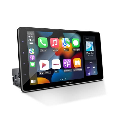 Schermata di Apple CarPlay su un sistema Pioneer AVH