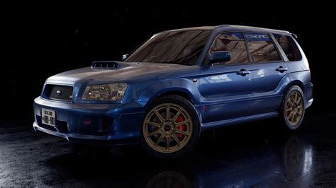 Subaru Forester STI TS estetica esterna