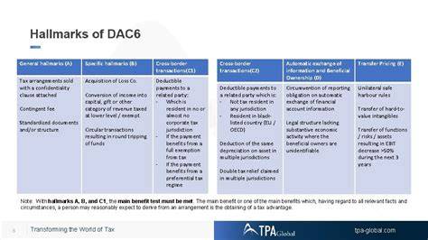 Infografica sulla struttura di DAC 6 e gli 