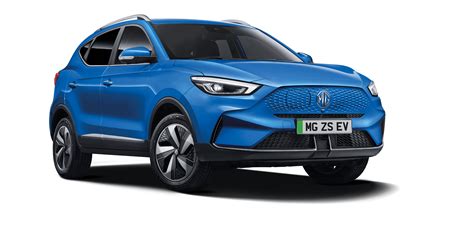 Immagine di un SUV MG ZS in movimento