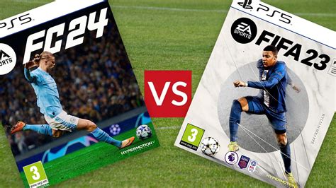 EA Sports FC 24 vs FIFA 23 comparison