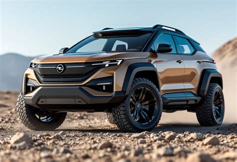 SUV con kit turbo installato in azione su terreno accidentato