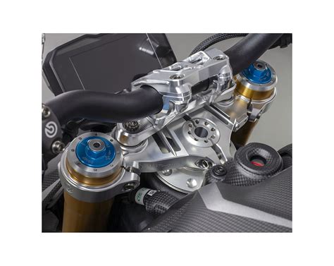 Esploso forcella moto con cuscinetti di sterzo