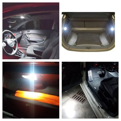 Interno bagagliaio illuminato da luce LED