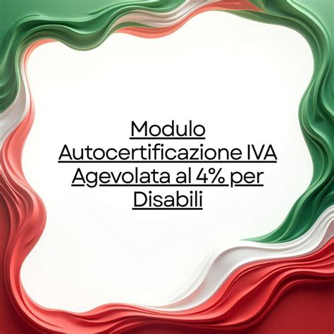 Documenti e certificazioni per l'IVA agevolata
