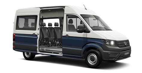 Interno di un Crafter Kombi allestito per trasporto disabili
